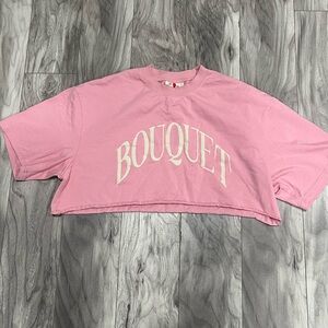 Fromflowers Bouquet Cropped Heavyweight Tee